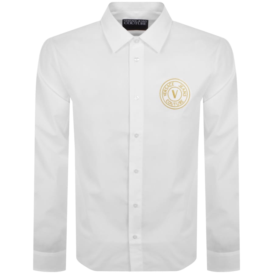Versace Jeans Couture Long Sleeve Shirt White | Mainline